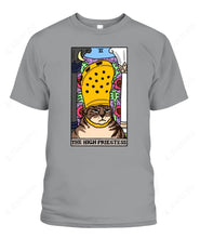 Load image into Gallery viewer, The High Priestess Crocs Cat Meme Tarot Graphic Apparel
