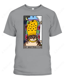 The High Priestess Crocs Cat Meme Tarot Graphic Apparel