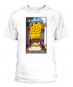 The High Priestess Crocs Cat Meme Tarot Graphic Apparel