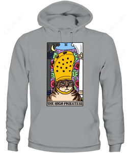 The High Priestess Crocs Cat Meme Tarot Graphic Apparel