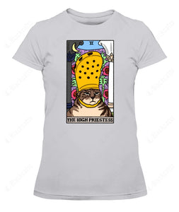 The High Priestess Crocs Cat Meme Tarot Graphic Apparel