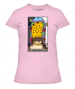 The High Priestess Crocs Cat Meme Tarot Graphic Apparel