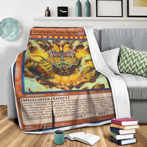 The Legendary Exodia Incarnate Custom Soft Blanket