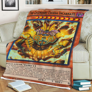 The Legendary Exodia Incarnate Custom Soft Blanket