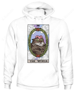 The World Tarot Flower Cat Graphic Apparel