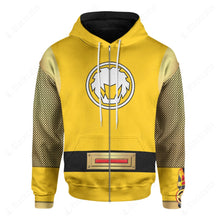 Load image into Gallery viewer, The Yellow Wind Power Rangers Ninja Storm Custom Hoodie
