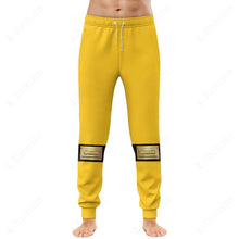 Load image into Gallery viewer, The Yellow Wind Power Rangers Ninja Storm Custom Sweatpants
