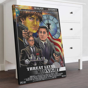 Threat Level Midnight Custom Canvas