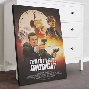 Threat Level Midnight Custom Canvas