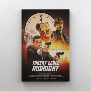 Threat Level Midnight Custom Canvas