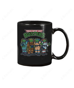 TMNT Ghost Busters Custom Graphic Apparel - Ceramic Mugs - Normal