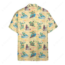 Load image into Gallery viewer, TMNT Hawaii Button Shirt
