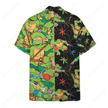 Load image into Gallery viewer, TMNT Hawaii Button Shirt
