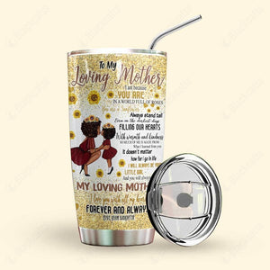 To My Loving Mother Personalized Tumbler