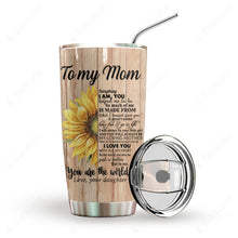 Load image into Gallery viewer, To My Mom You Are The World Personalized Tumbler
