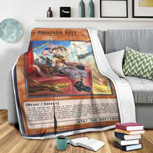 Load image into Gallery viewer, Tri-Brigade Kitt Custom Soft Blanket
