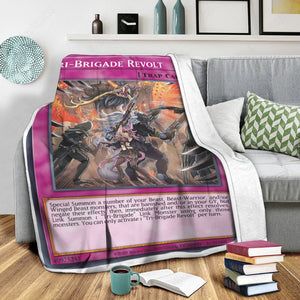 Tri-Brigade Revolt Custom Soft Blanket