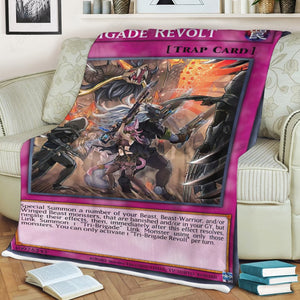 Tri-Brigade Revolt Custom Soft Blanket