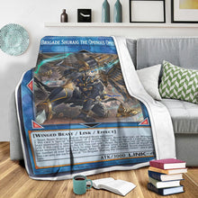 Load image into Gallery viewer, Tri-Brigade Shuraig The Ominous Omen Custom Soft Blanket
