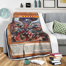 Load image into Gallery viewer, True King Agnimazud, the Vanisher Custom Soft Blanket
