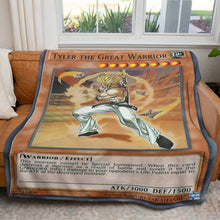 Load image into Gallery viewer, Tyler the Great Warrior Custom Soft Blanket
