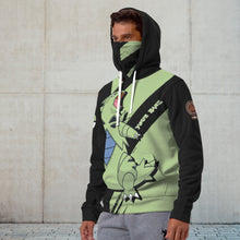 Load image into Gallery viewer, Anime Pkm Tyratinar Evolve 2 Custom Snood Hoodie Bo1703221
