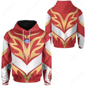 Ultraman Mebius Cosplay Custom Hoodie