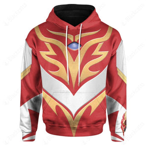 Ultraman Mebius Cosplay Custom Hoodie