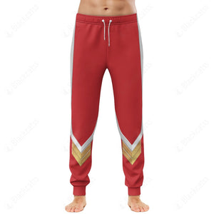 Ultraman Mebius Cosplay Custom Sweatpants