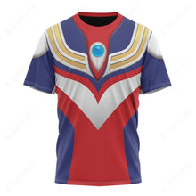 Load image into Gallery viewer, Ultraman Tiga Cosplay Custom T-Shirt
