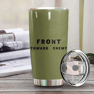 Veteran Front Toward Enemy Tumbler