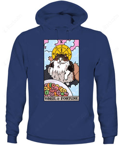 Wheel of Fortune Tarot Cat Graphic Apparel