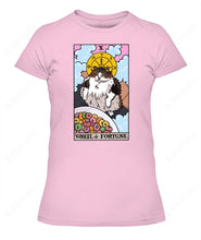 Load image into Gallery viewer, Wheel of Fortune Tarot Cat Graphic Apparel
