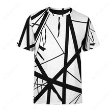 Load image into Gallery viewer, White Frankenstrat Strings Custom T-Shirt
