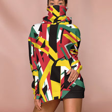 Load image into Gallery viewer, Rasta Frankenstrat Strings Custom Snood Hoodie
