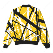 Load image into Gallery viewer, Yellow Frankenstrat Strings Custom Bomber Jacket
