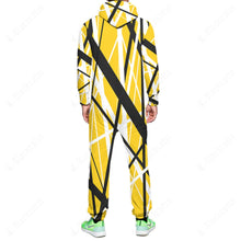 Load image into Gallery viewer, Yellow Frankenstrat Strings Custom Jumpsuit
