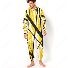 Load image into Gallery viewer, Yellow Frankenstrat Strings Custom Jumpsuit
