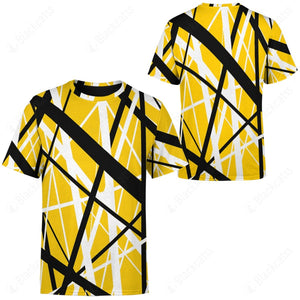 Yellow Frankenstrat Strings Custom T-Shirt