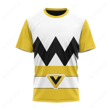 Load image into Gallery viewer, Yellow Power Rangers Lost Galaxy Custom T-Shirt
