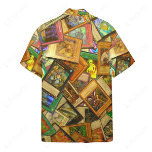 YGO Cards Custom Hawaii Button Shirts