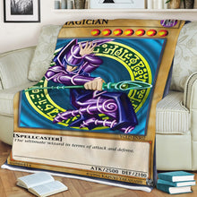 Load image into Gallery viewer, YGO Duel Links Cards Dark Magician Custom Soft Blanket
