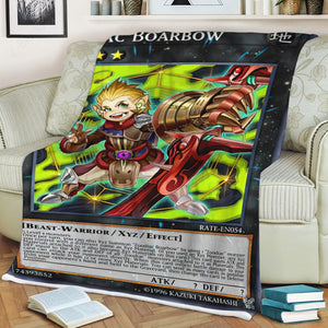 Zoodiac Boarbow Custom Soft Blanket