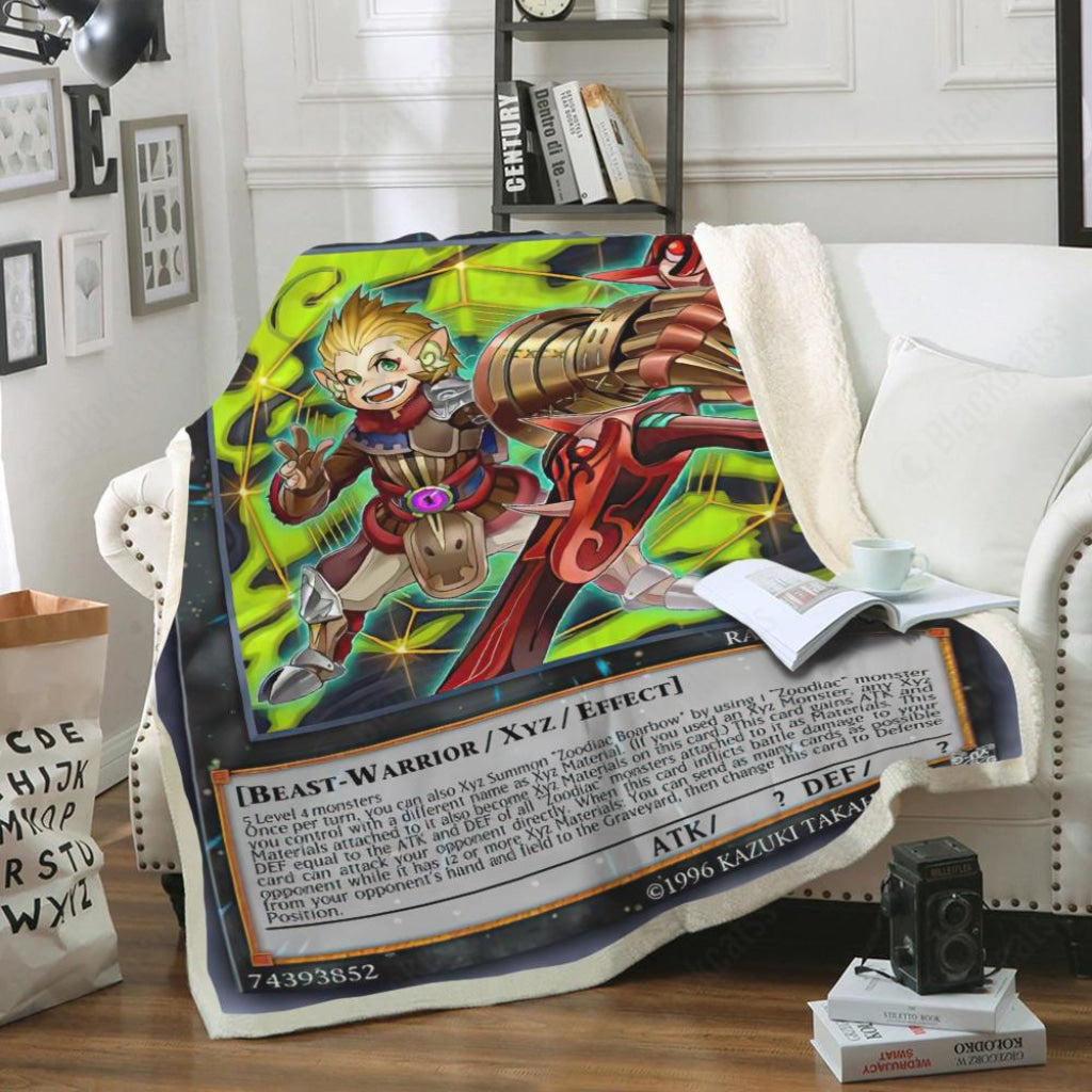 Zoodiac Boarbow Custom Soft Blanket