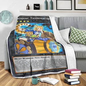 Zoodiac Tigermortar Custom Soft Blanket